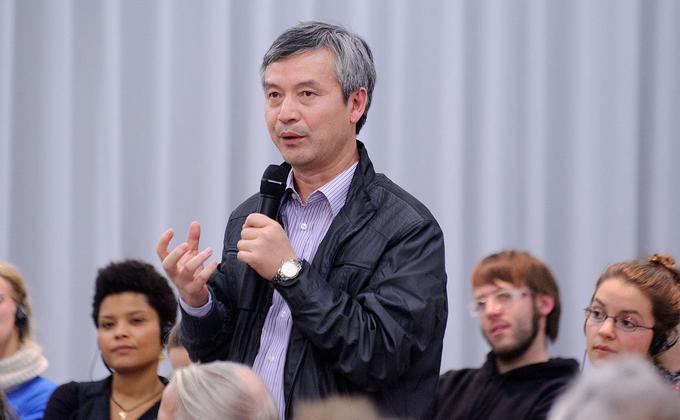 北京大学法学教授贺卫方撰文希望武汉肺炎的惨痛教训能为中国带来言论自由。(图片来源:Heinrich-Böll-Stiftung/Wikimedia Commons,CC BY-SA 2.0)